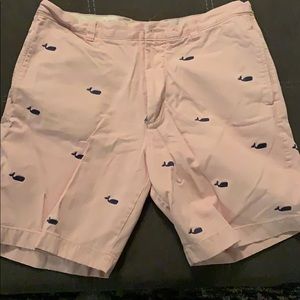 Pink blue whale JCrew shorts